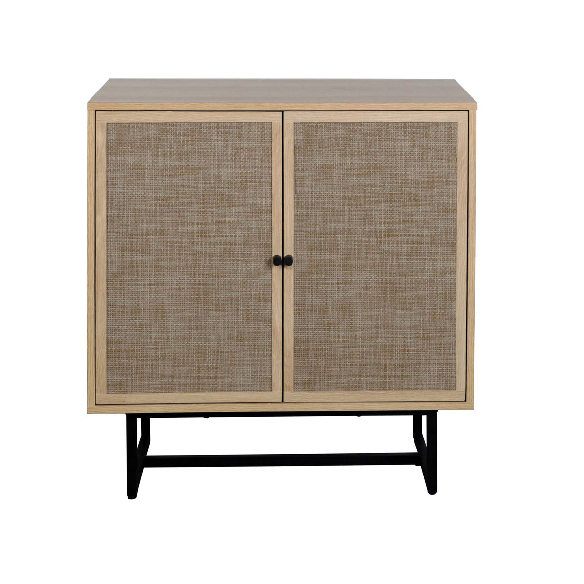 Kova wood and rattan storage cabinet – image 13