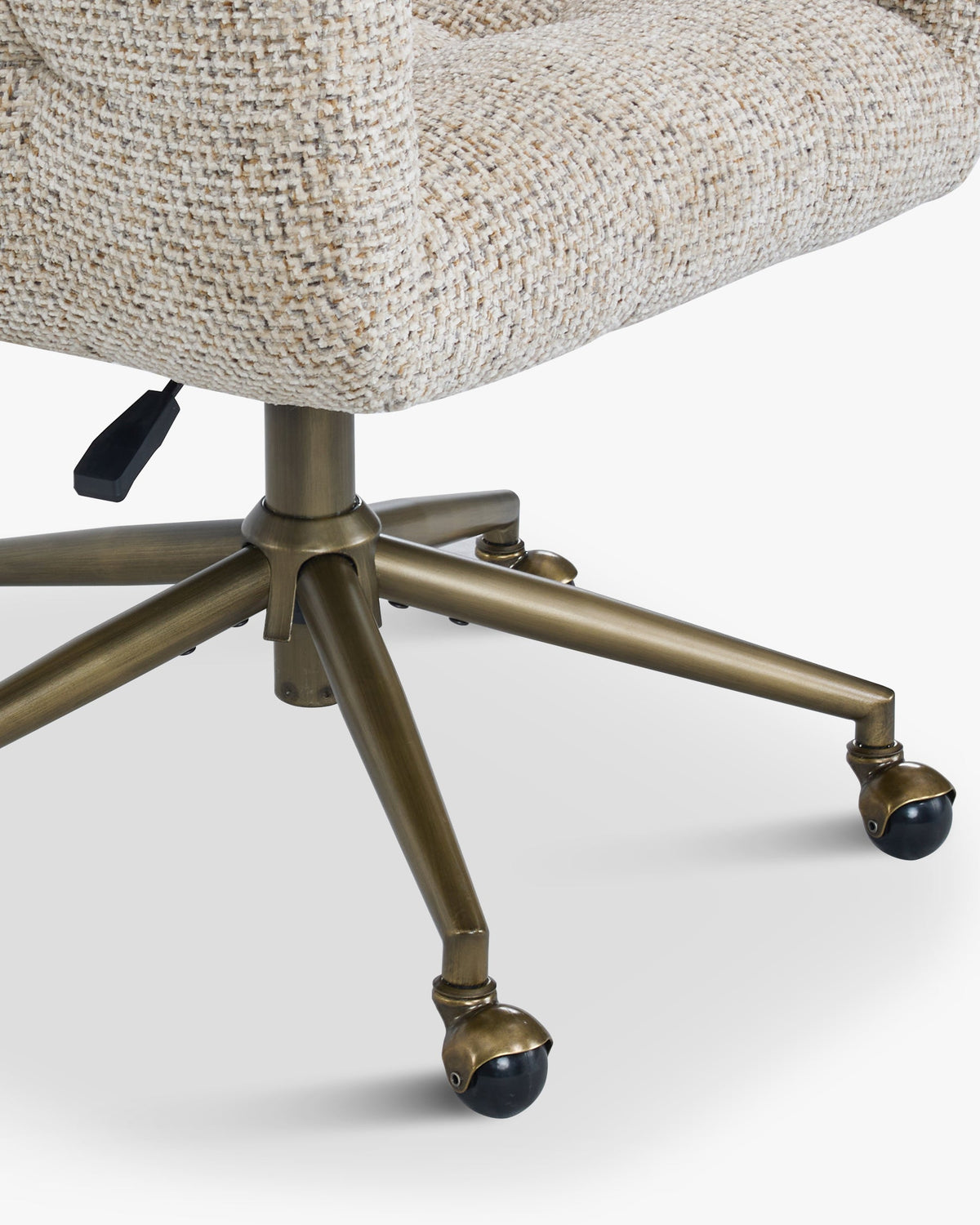 Valeria tweed desk chair – styled in an interior