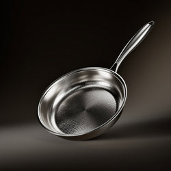 Hand-Hammered Titanium Frying Pan - PFAS-Free