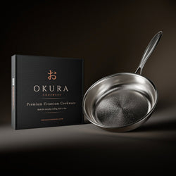 Hand-Hammered Titanium Frying Pan - PFAS-Free